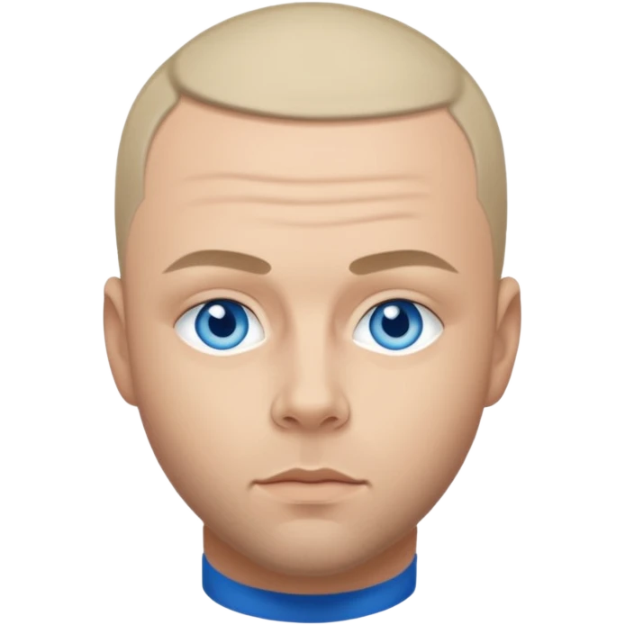 Brian Harvey of east 17 with blue eyes emoji