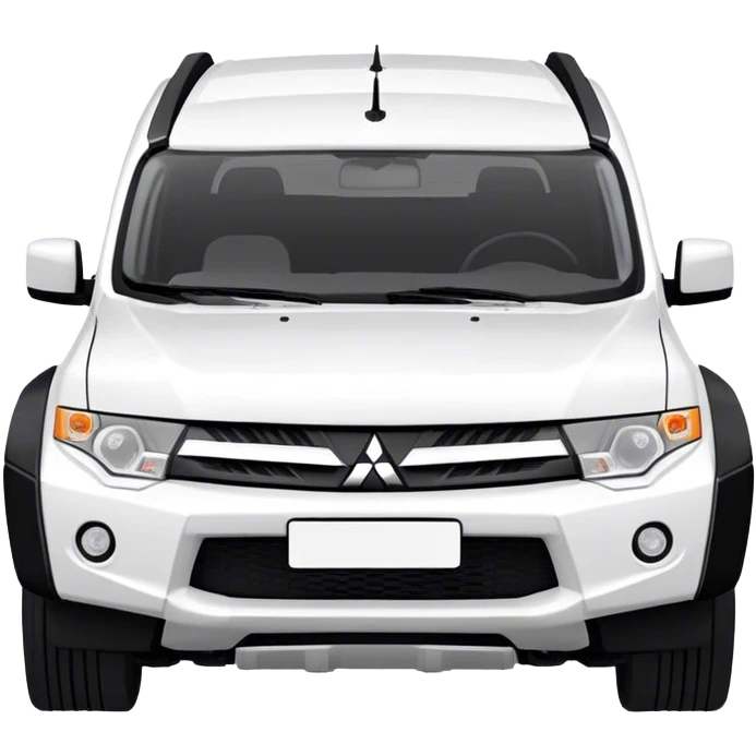 Mitsubishi Pajero sport - Mitsubishi (Model Year: 2021) (Iconic colour: White) emoji