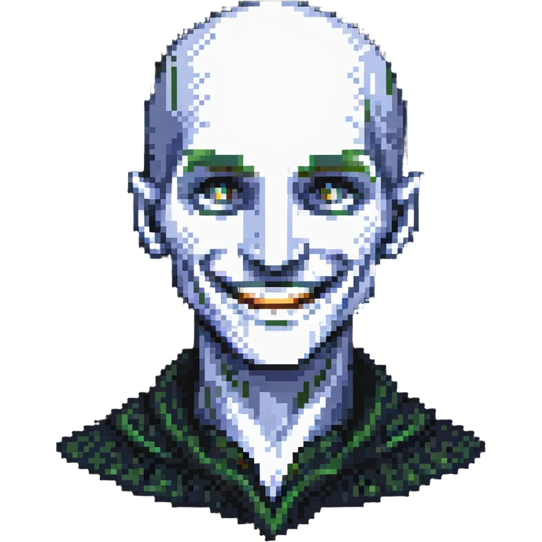 smiling Voldemort emoji