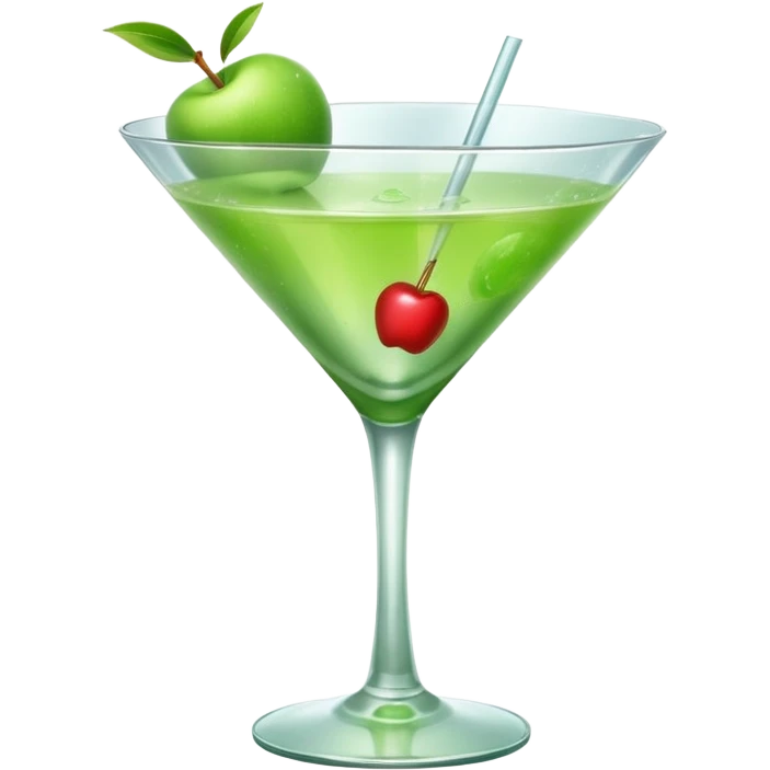 apple martini emoji