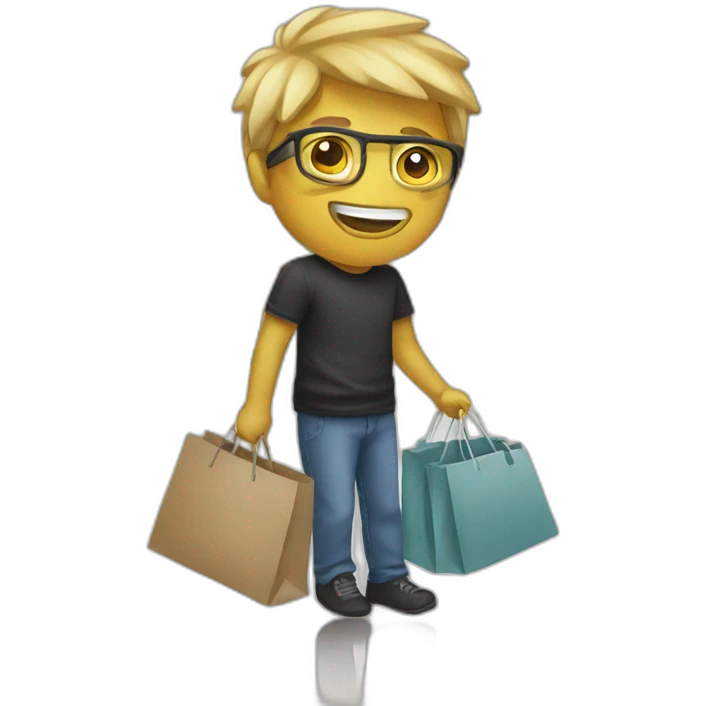 Black friday emoji