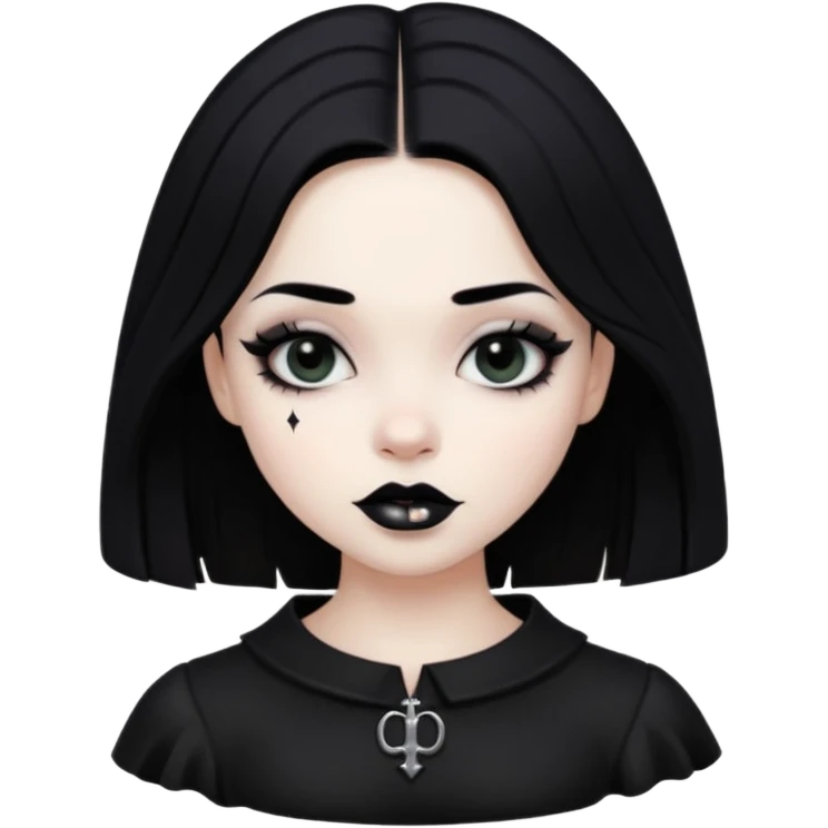 gothic girl emoji