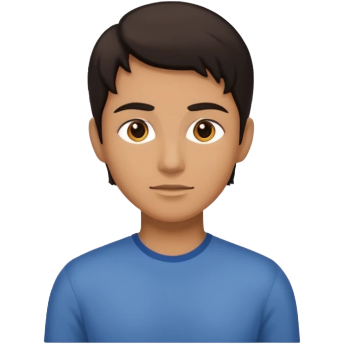 Human standing tall emoji