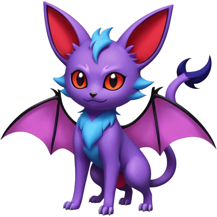 Litten-Noibat-Espeon-Hybrid (Full body) emoji
