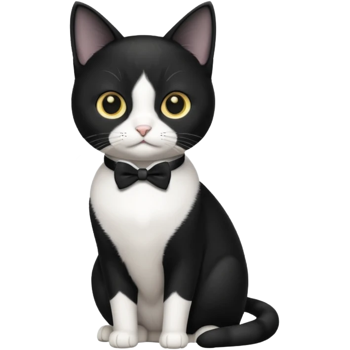 Tuxedo Cat emoji