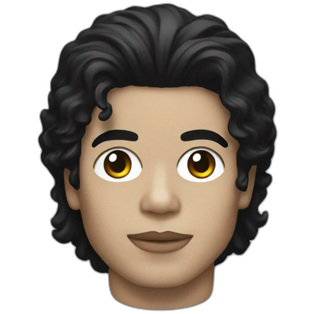 blue Michael Jackson emoji