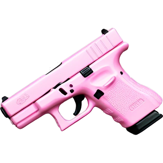 Light pink Glock  emoji