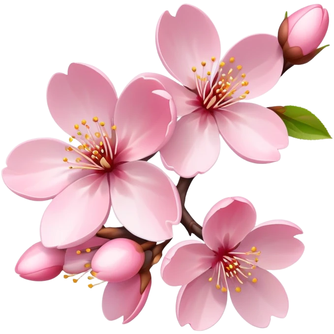 cherry blossom emoji