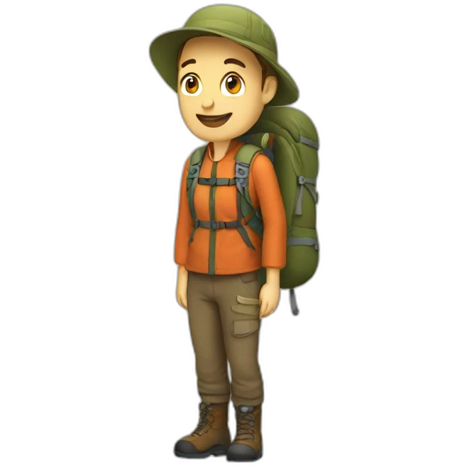 Trekking emoji