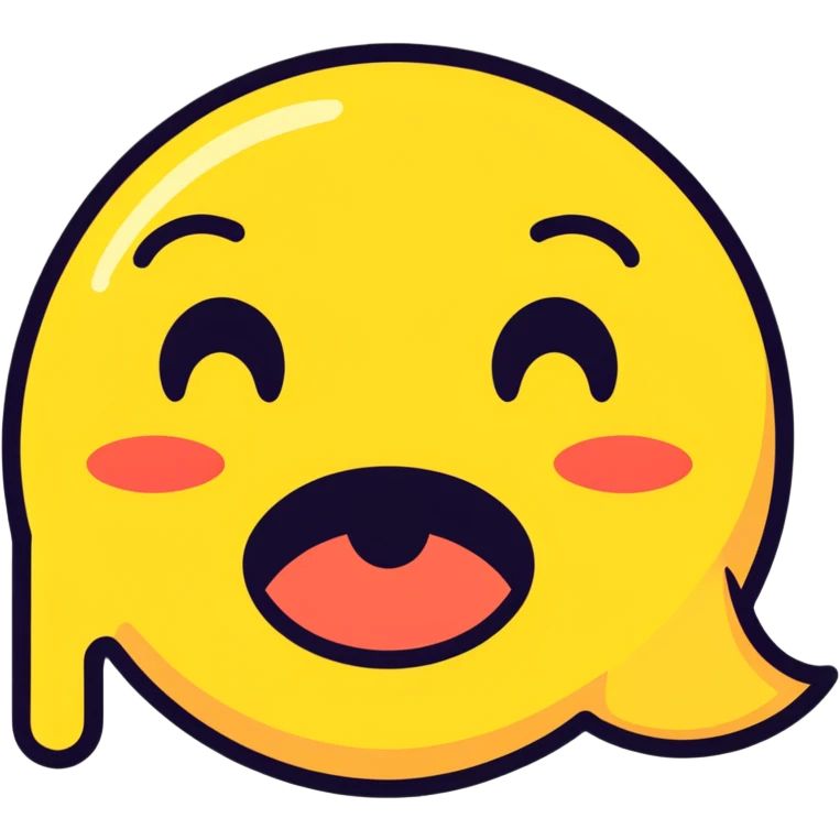 Crying emoji blended in with happy emoji  emoji