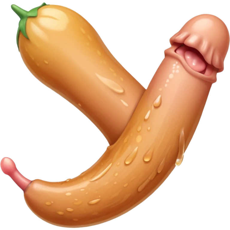 Penis entering a vagina emoji