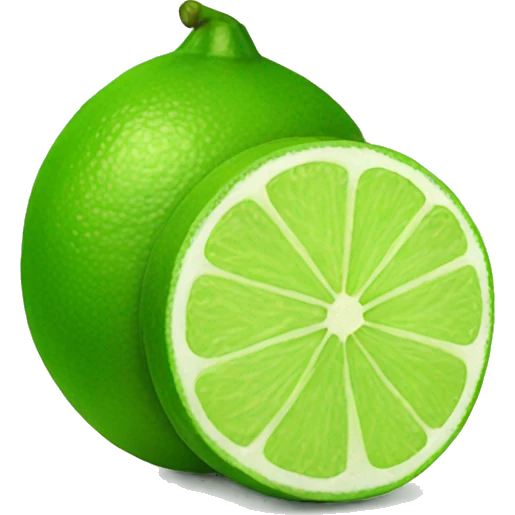 Lime emoji