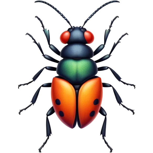 Cute bug emoji