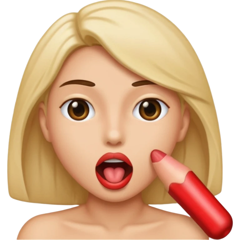 Oral sex emoji