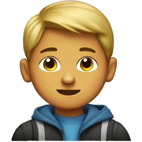a boy in 5th grade emoji