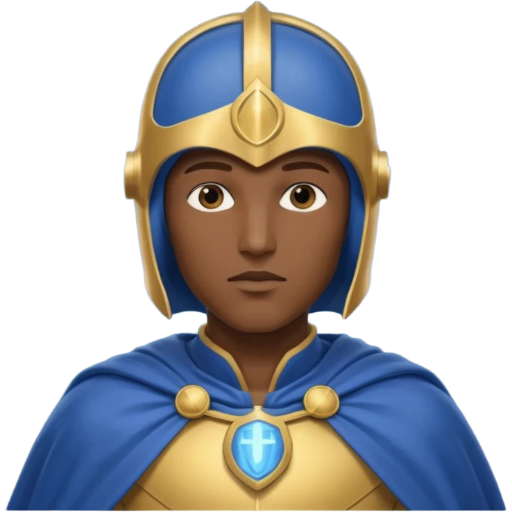doctor fate with cape and helmet emoji