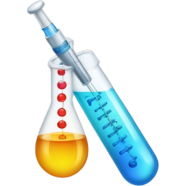 Laboratory pipette emoji