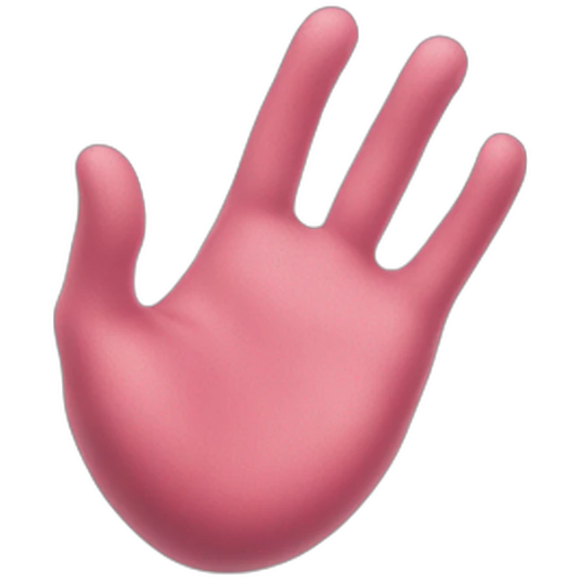 hand heart emoji