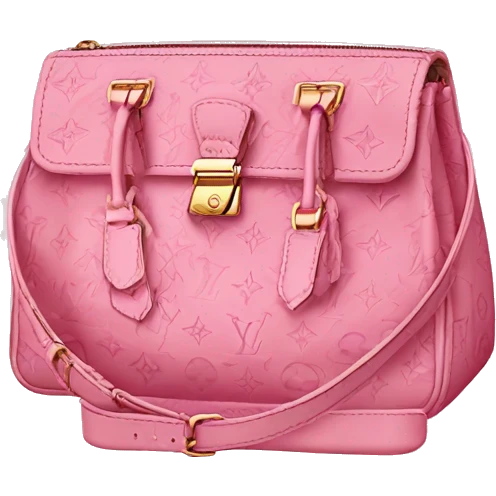 Louis vuitton pink emoji