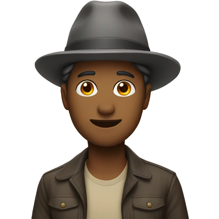 Me wearing a hat emoji