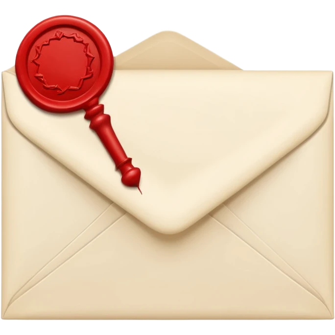 closed envelope with asterisks in the upper right corner emoji