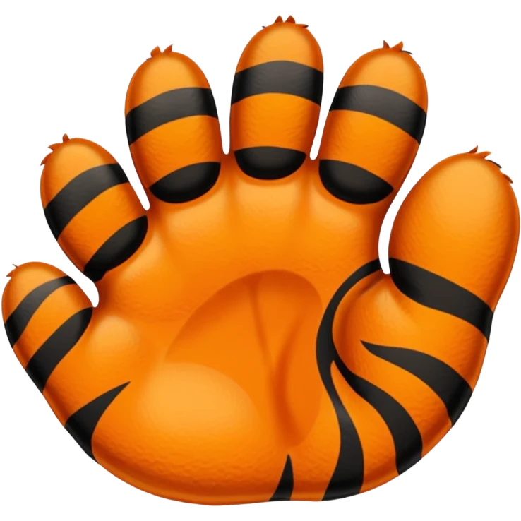 horanghae tiger paw emoji