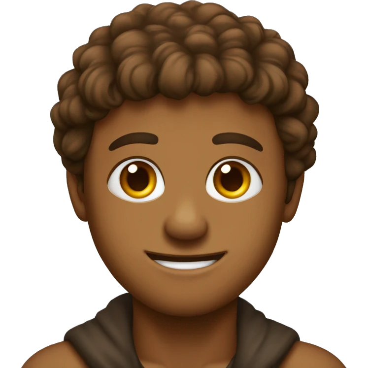 eu tenho olho marrom tem cabelo tenho cor de pele emoji