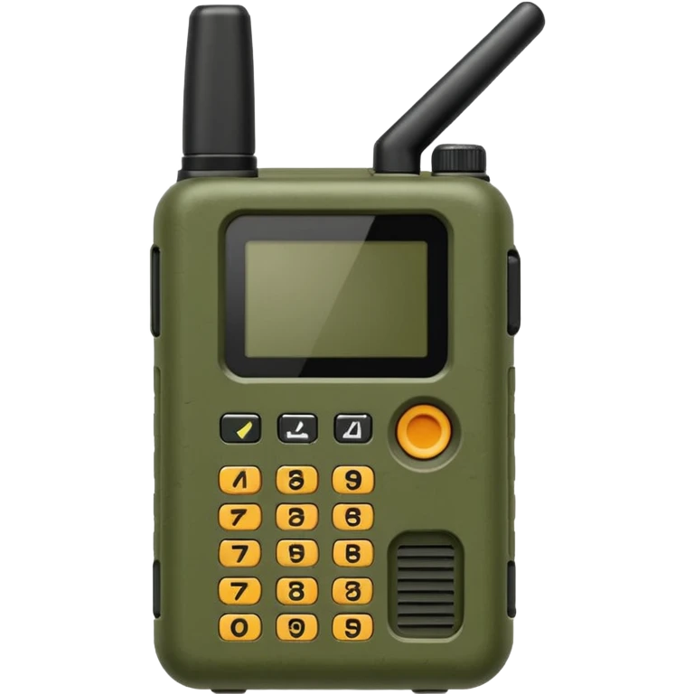 army walkie talkie emoji