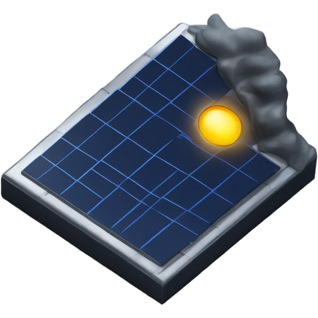 Solar panel emoji