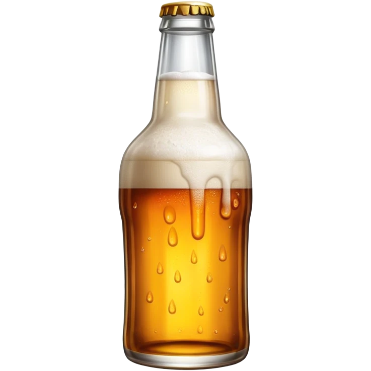 Beer bottle emoji