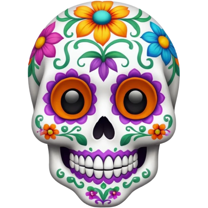Calavera insana emoji