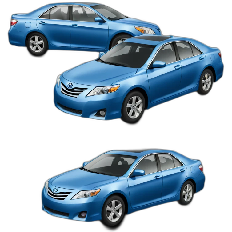 Off Blue Camry 2008 emoji