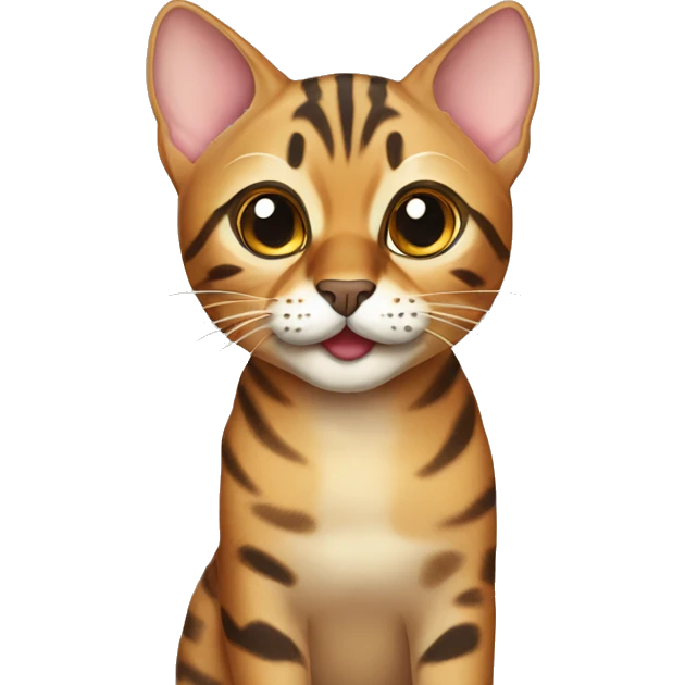 bengal cat  emoji
