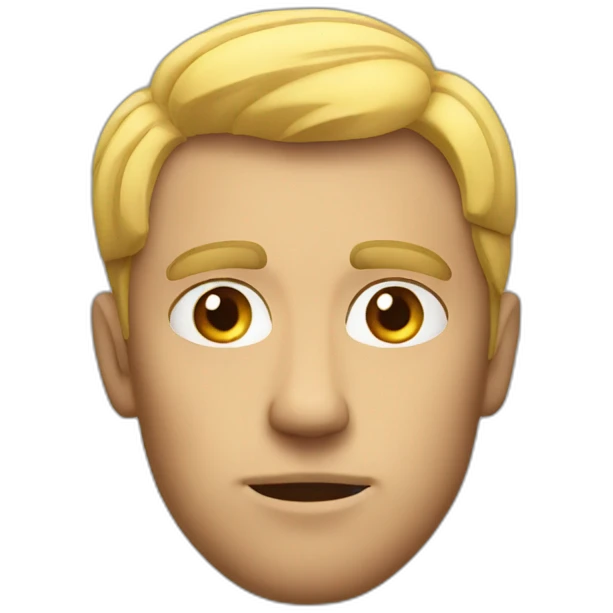 Man thinking  emoji
