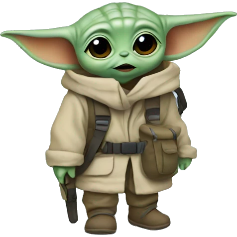 baby yoda backpacking emoji