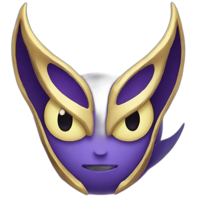 Lunala face emoji