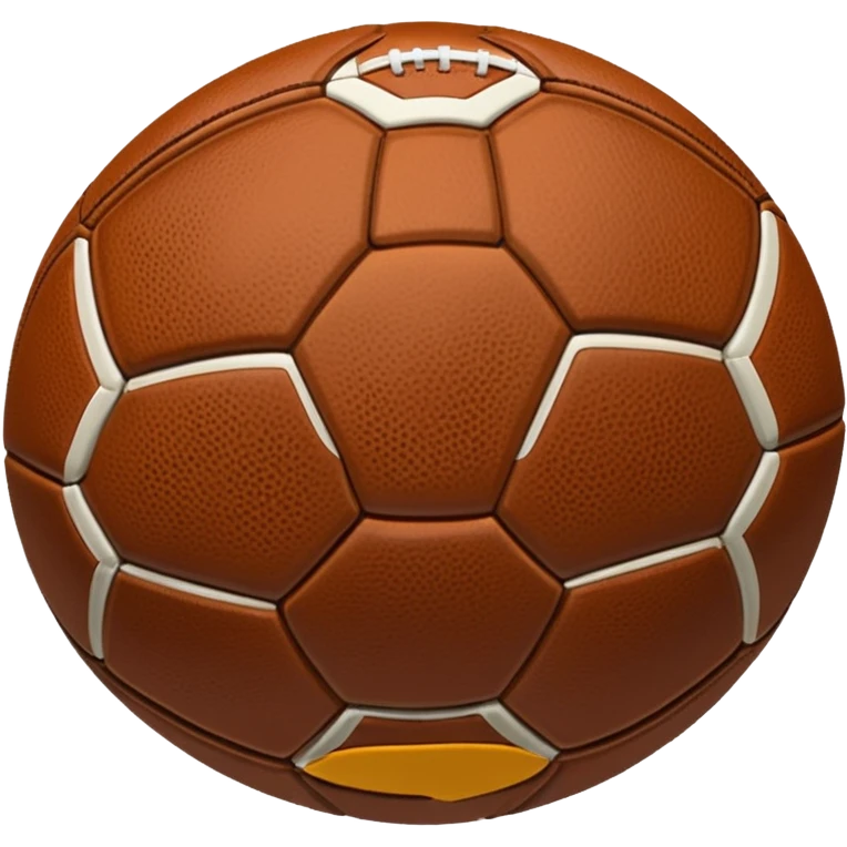 create an airbnb category icon that looks like a football emoji