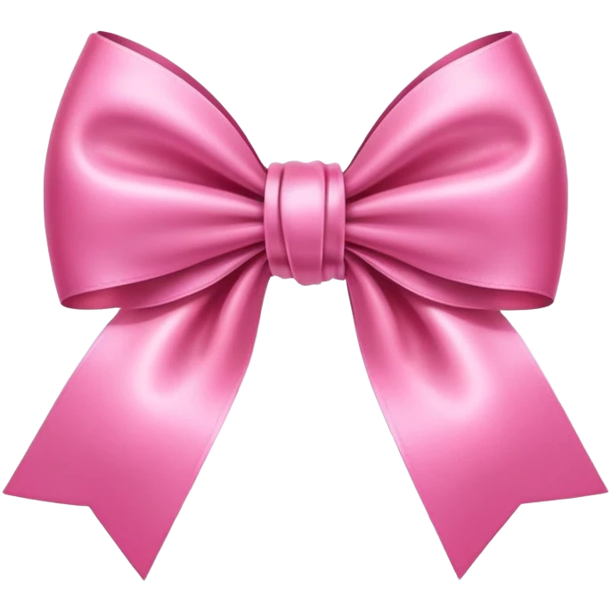 Pink bow  emoji