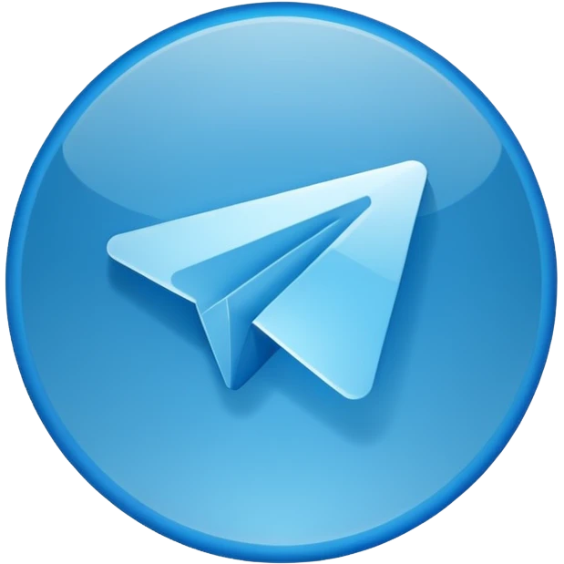 telegram logo emoji