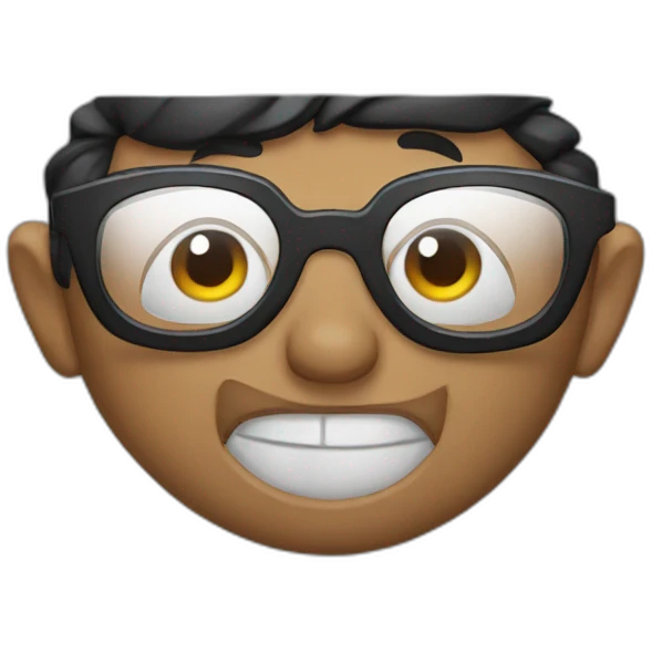 superman with glasses emoji