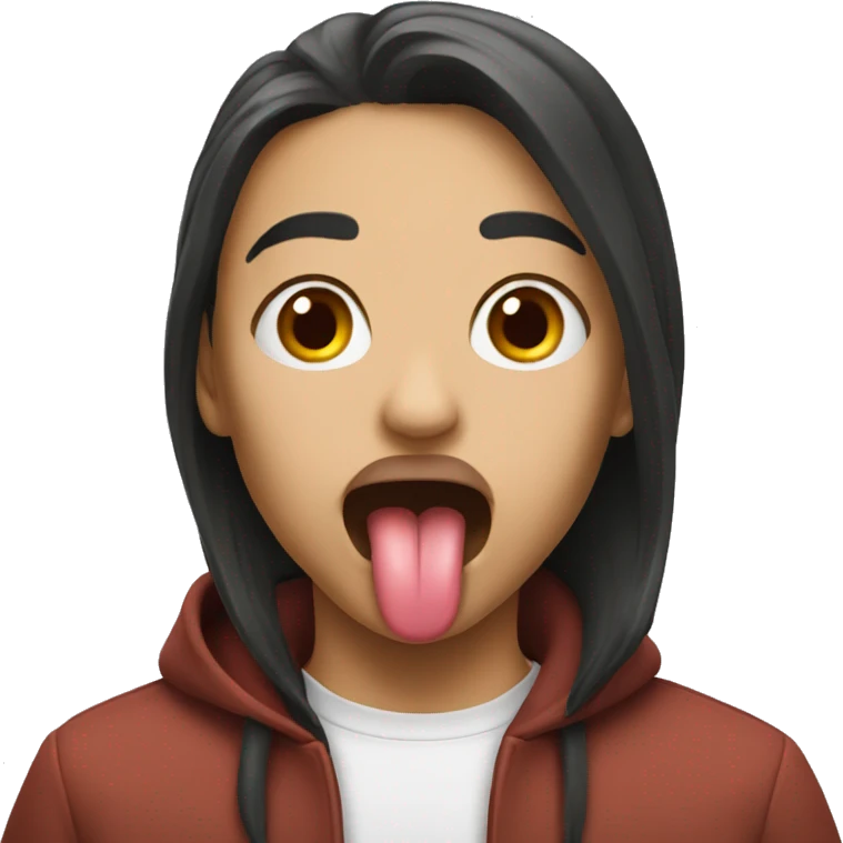 Tongue out emoji