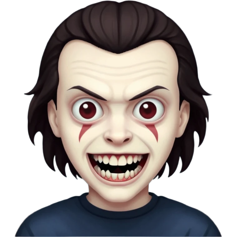 Stranger Things evil emoji