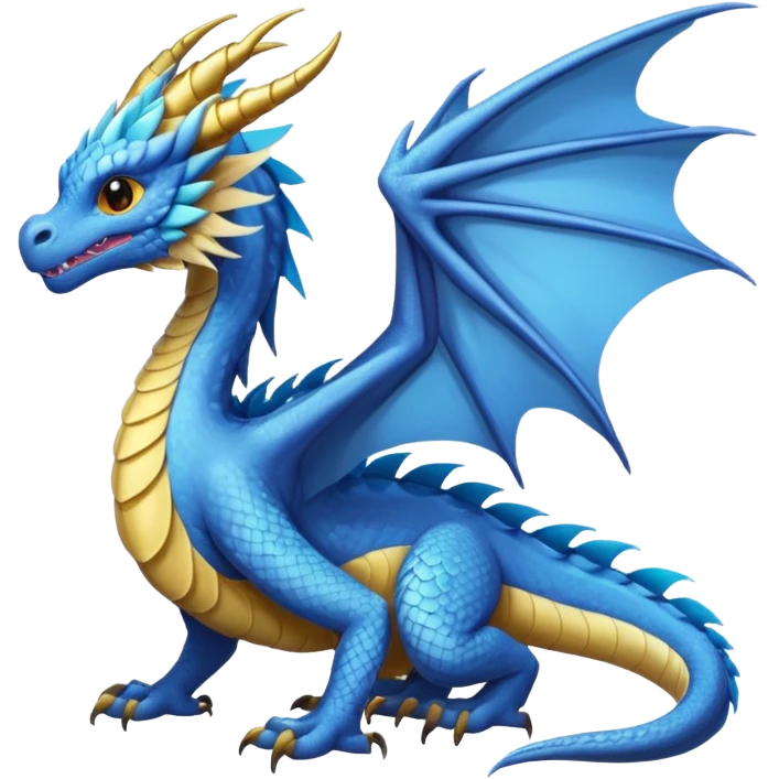 Fourth wing feathertail dragon  emoji