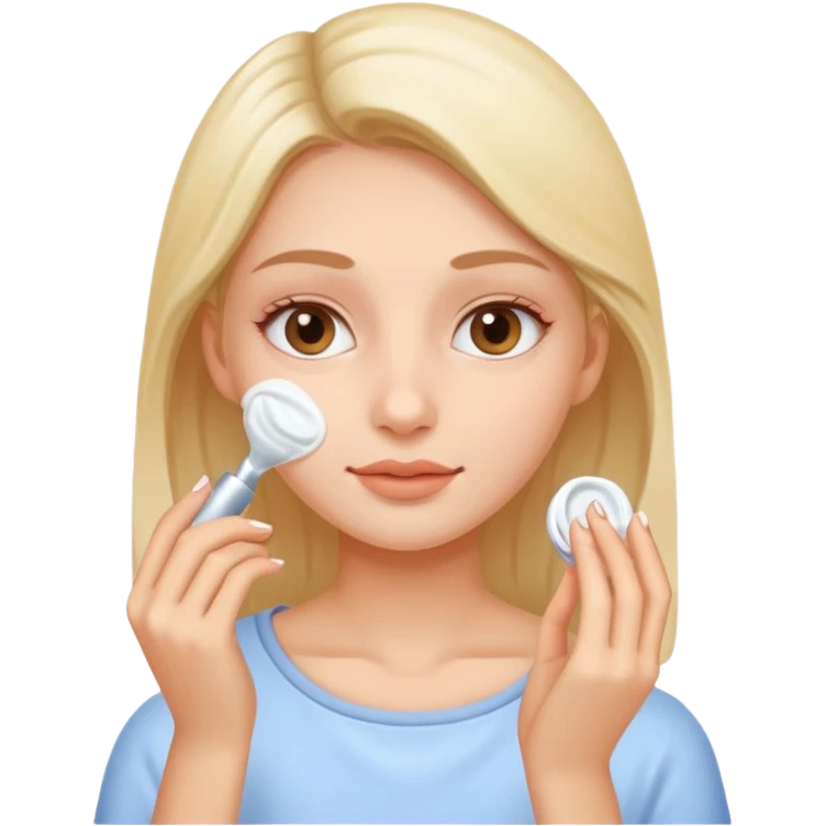 Face care girl emoji