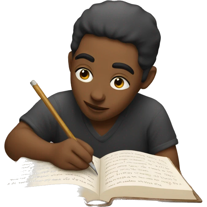 Poetry writing  emoji