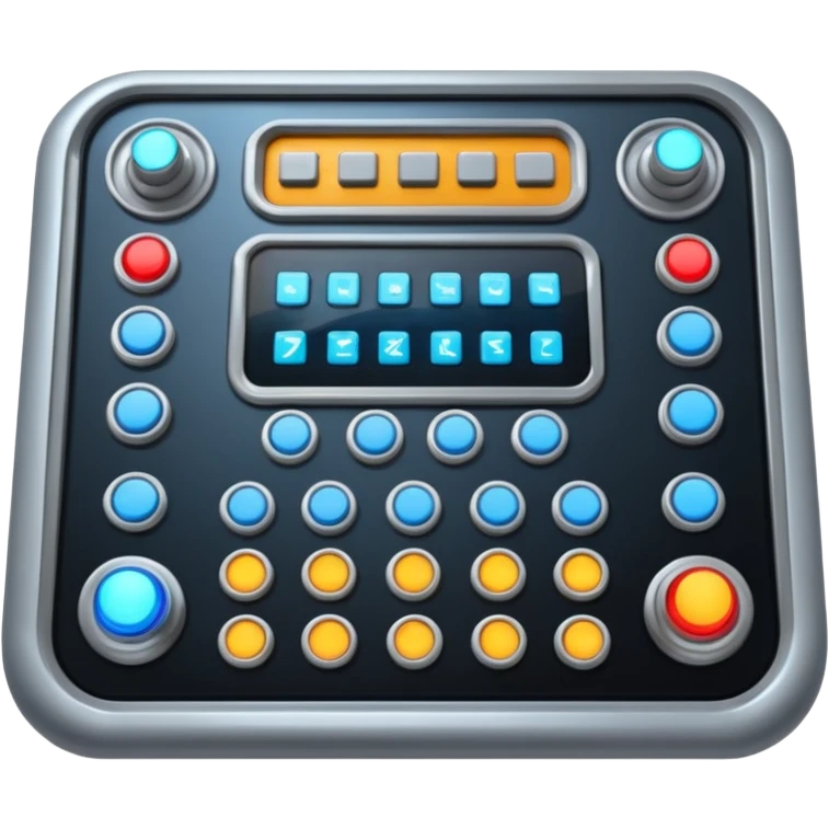Control Panel of a big space ship emoji