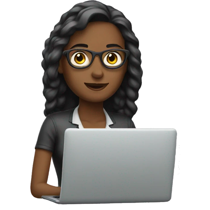 woman with laptop emoji
