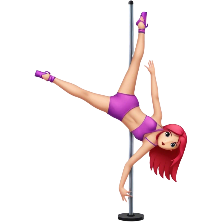 girl pole dancing emoji