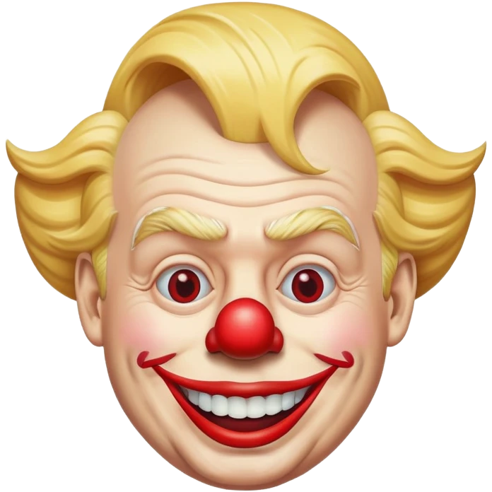 Trump clown emoji