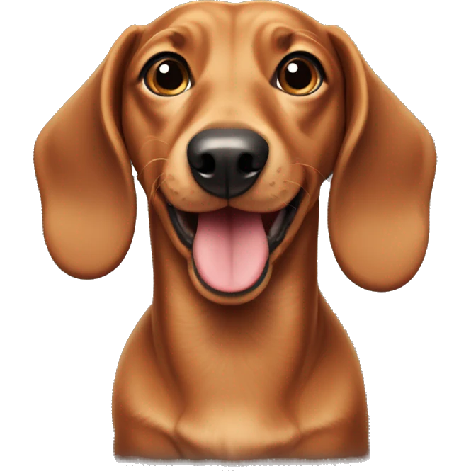 Dachshund  emoji
